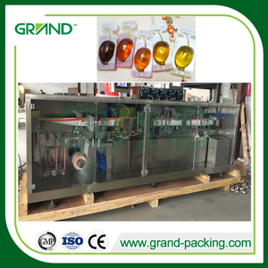 醋/蜂蜜/橄榄油塑料瓶成型灌装封口机