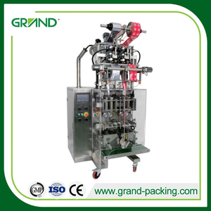 Automatic two lanes gel sachet packing machine